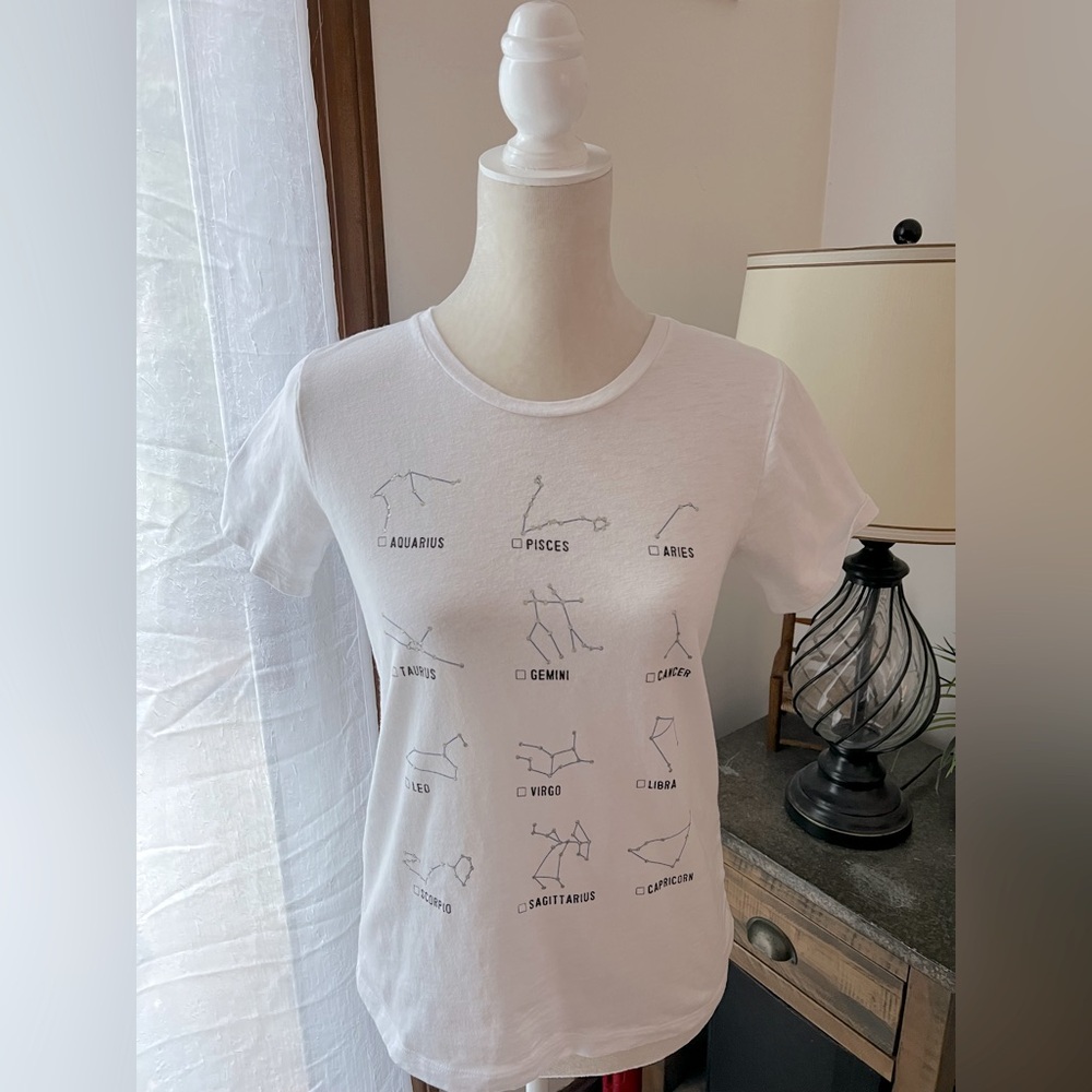 J Crew zodiac t-shirt